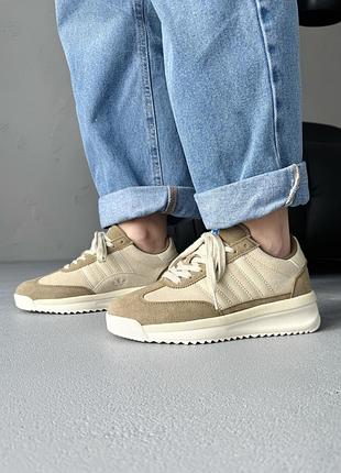 😍 женские кроссовки adidas sl 72rtn beige/brown