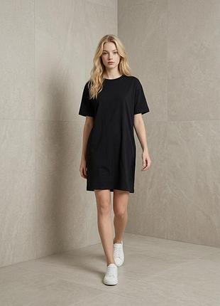 Бавовняна сукня -футболка boohoo