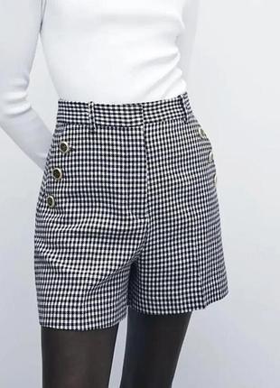Шорти твідові zara