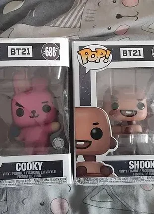 Фігурки funko pop bt21 — cooky (683) міні фігурки bts