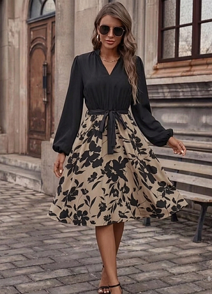 Легкое шифоновое платье shein