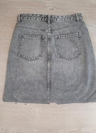 Джинсовая юбка pull and bear 8