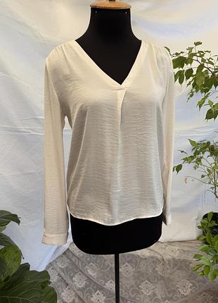 Блуза vila clothes, молочна, розмір l