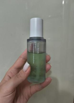 Заспокійлива сироватка для обличчя celimax the real cica niacinamide ac calming serum, 30 мл