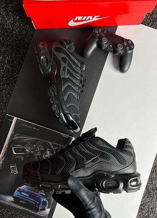 Чоловічі кросівки nike air max plus new reflektive all black