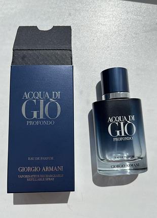 Пустий флакон з парфумів giorgio armani