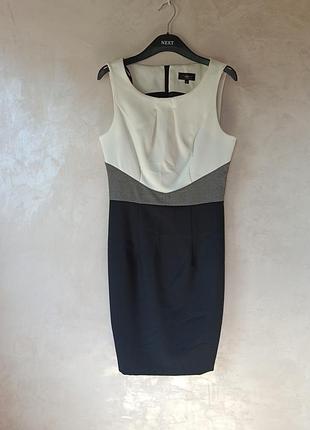 Елегантна сукня-футляр new look у стилі color block