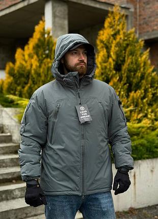 Военная тактическая утепленная g-loft куртка call dragon 2.0 tactics armor grey