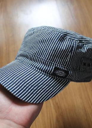 Кепка унісекс кепі патрульна / мілітарі dickies hickory stripe в смужку