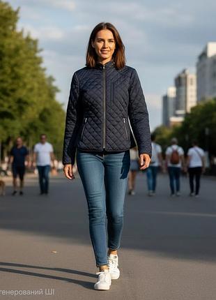 Куртка бомбер стеганая 46р