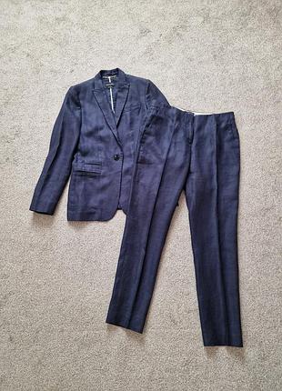 Massimo dutti жіночий лляний костюм