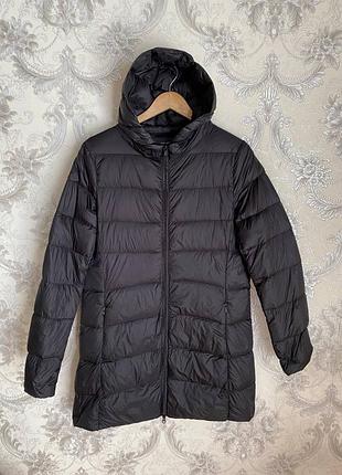 Чорний пуховик ellen amber premium down jacket 🖤