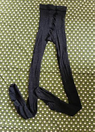Колготки из хлопка и шерсти