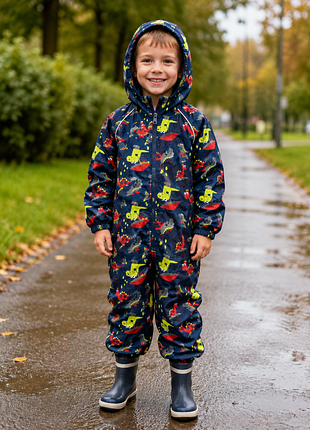 Яркий непромокаемый ромпер-комбинезон debenhams на 4-5 лет (рост 110 см)