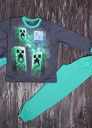 Пижама «minecraft creeper» — взрывной комфорт для настоящих геймеров!