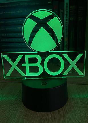 Різнокольоровий лед світильник xbox