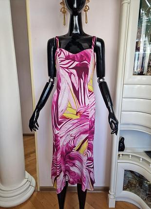 Архивное платье versace vjc y2k (ittierre, italy) — коллекционный винтаж, it 40 (xs-s)