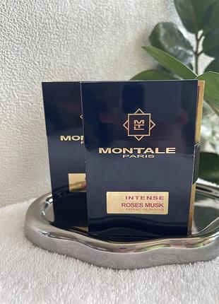 Оригінальний пробнік аромату intense roses musk montale, 2мл