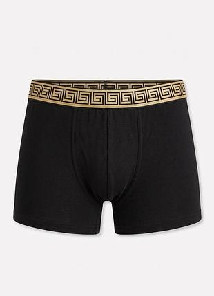 Боксеры мужчины хлопка трусы черного цвета primark