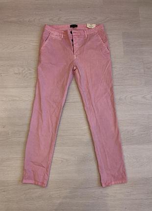 Котонові брючні джинси skinny. river island  32/32