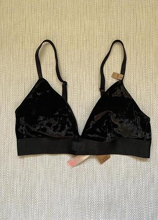 Топ велюровий  victoria’s secret ліф браллет розмір s