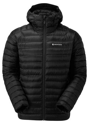 Пуховик montane anti-freeze hooded down jacket (размер xxlarge, цвет black)