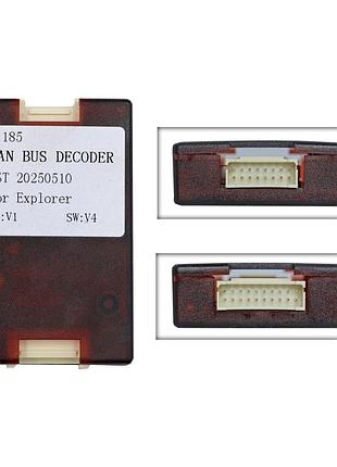 Перетворювач сигналу серії qiv адаптер can-bus ford qbr fd1185 (lz (hz) explorer)