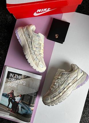 Жіночі кросівки nike p-6000 w beige