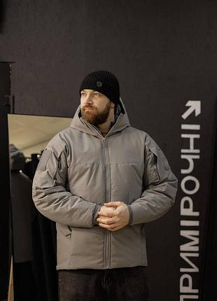 Куртка утеплена tactics armor 5.0 сіра new collection