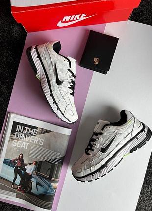Жіночі кросівки nike p-6000 w white black