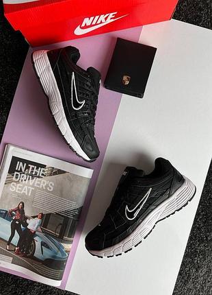 Жіночі кросівки nike p-6000 w black white