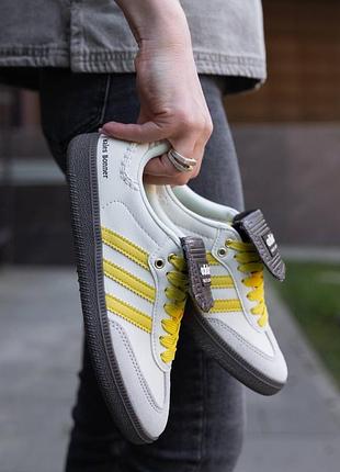 Adidas samba x wales bonner yellow