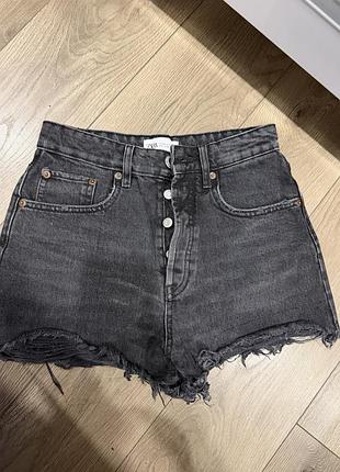 Джинсові шорти zara