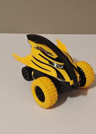 Kandytoys spinning stunt car - push 'n go friction powered transform car