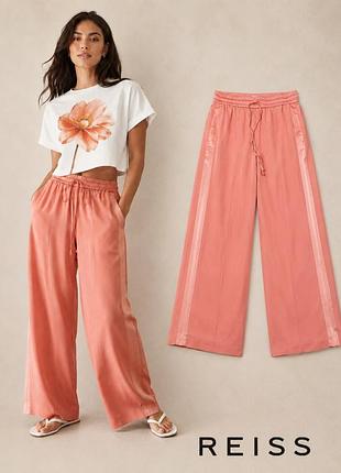 Женские штаны брюки reiss p 10(38) wide leg модель mina