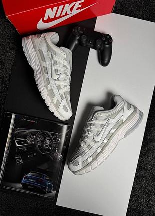 Жіночі кросівки nike p-6000 m white grey