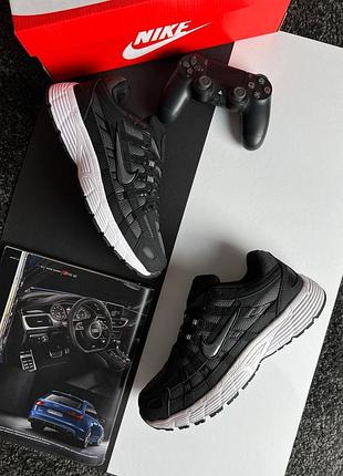 Чоловічі кросівки nike p-6000 m black grey white