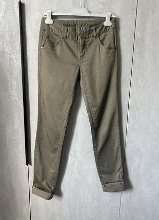 Брюки vila clothes хаки 27/34р s-m
