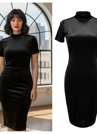 Необычайно эффектное платье по фигуре известного испанского бренда zara