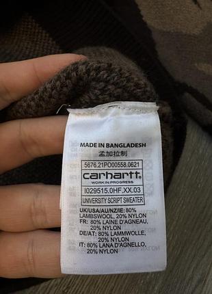 Свитер carhartt 6