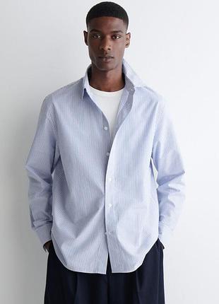 Рубашка мужская cos cotton oxford shirt /xl