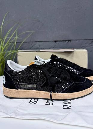 Жіночі кеди з зіркою golden goose deluxe brand ggdb голден гус  шкіра 36–41   в наявності балстар ballstar