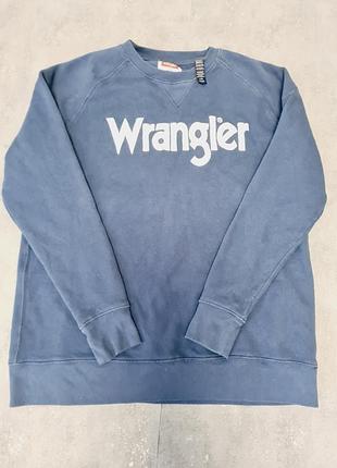 Кофта wrangler в синьому кольру в дуже гарному стані