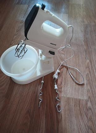 Миксер настольный philips цвет белый