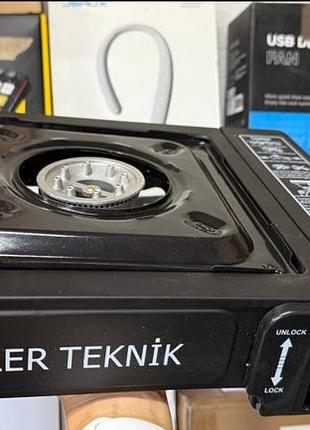 Портативна газова плита özbeyler tekni↑k (плитка туристична під балончик)