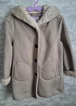 Дубленка zara