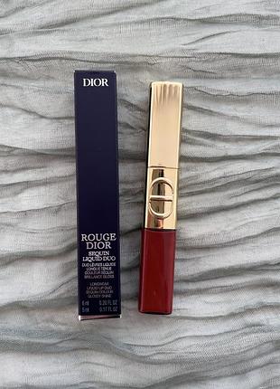 Dior rouge помада двостороння з шимером 881 стан нової