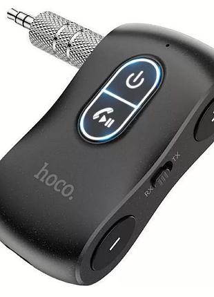 Bluetooth авто hoco e73 pro (mini jack 3.5 мм, 250 mah) btv5.0 8ч в режимі розмов