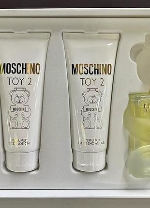 Подарунковий жіночий набір moschino toy 2