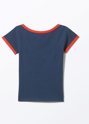 Monki оригинальная футболка из новой коллекции р.xl